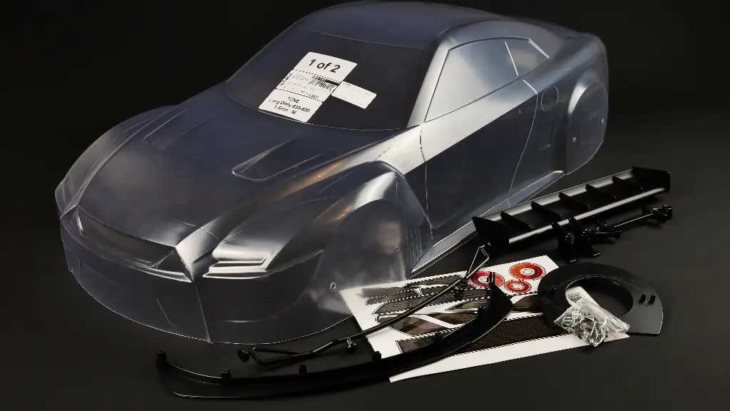 Nissan GT Bodyshell TCN5 - 535mm - 1.5mm Set