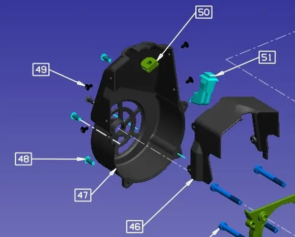 Fan cover top